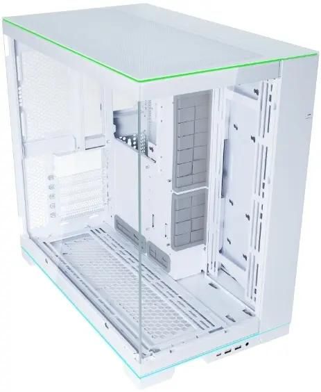 Корпус ATX Lian Li O11 Dynamic Evo RGB, Full-Tower, без БП,  белый [g99.o11dergbw.00]